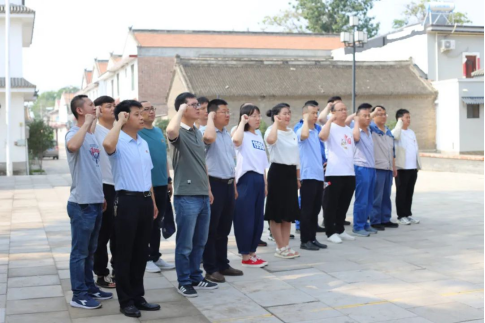 “賡續革命傳統,強化使命擔當”——焦作安彩開展建黨101周年主題黨日活動